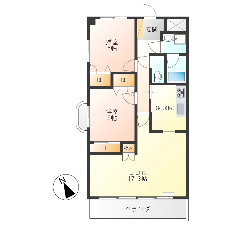ネオニシキ 間取り