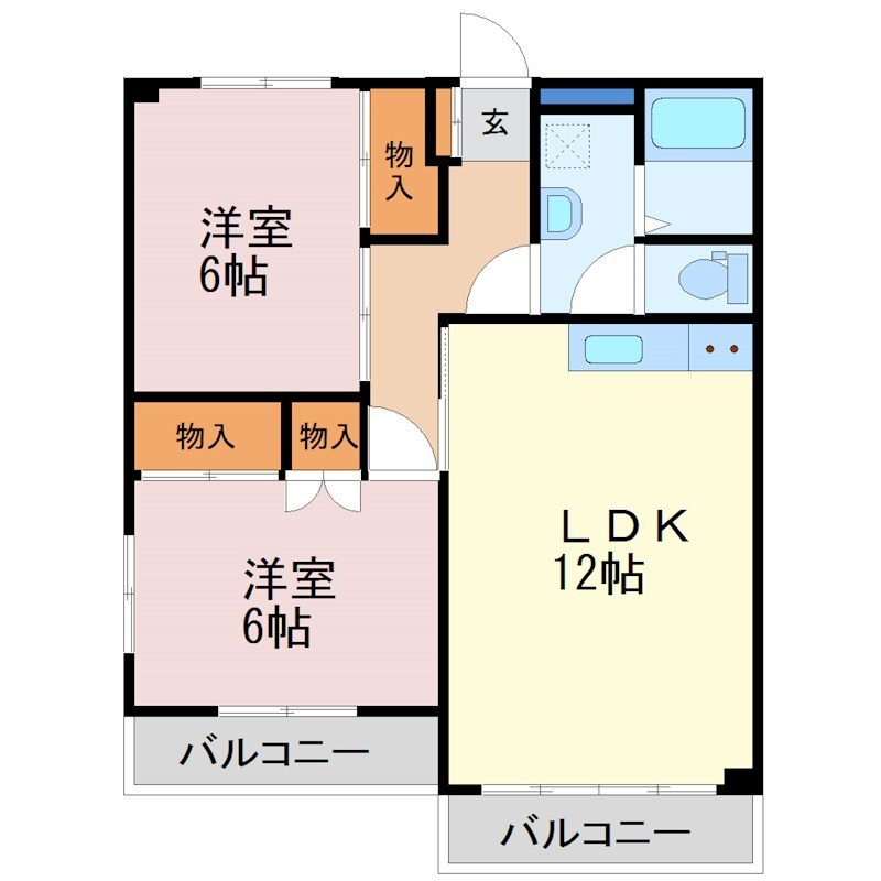 シティ・サンロード 間取り