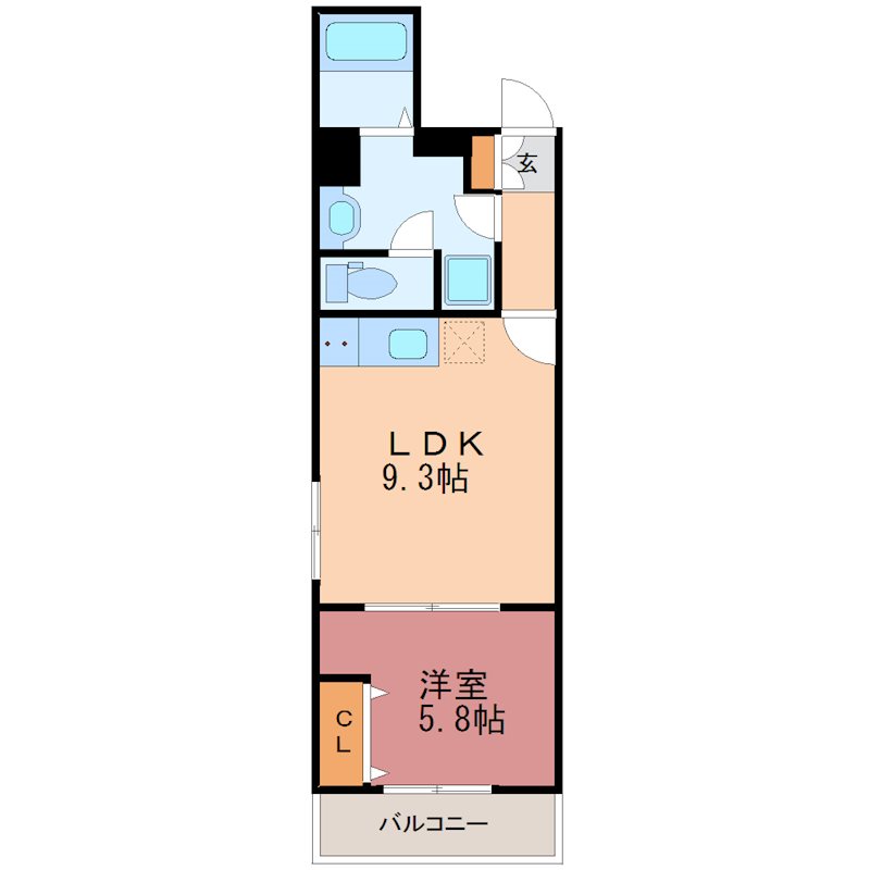 材木町ヴィラージュマンション 501号室 間取り