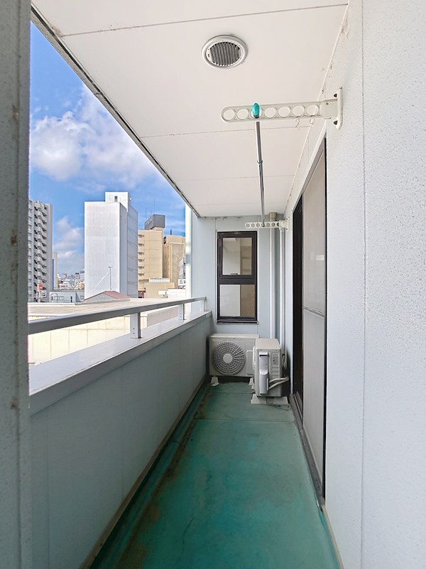 江戸屋ハイツ ベランダ