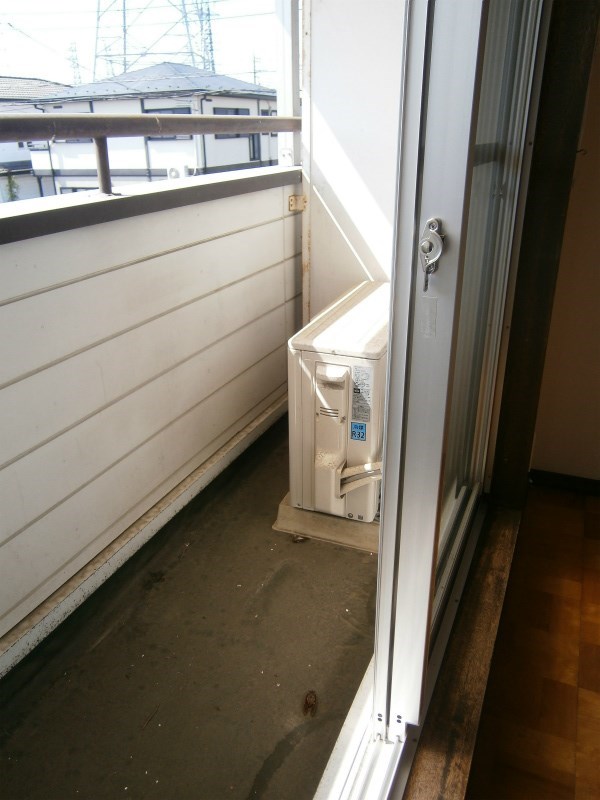 あおばハイツ ベランダ