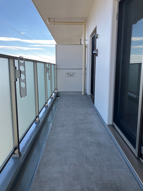 サンライズ宇都宮 ベランダ