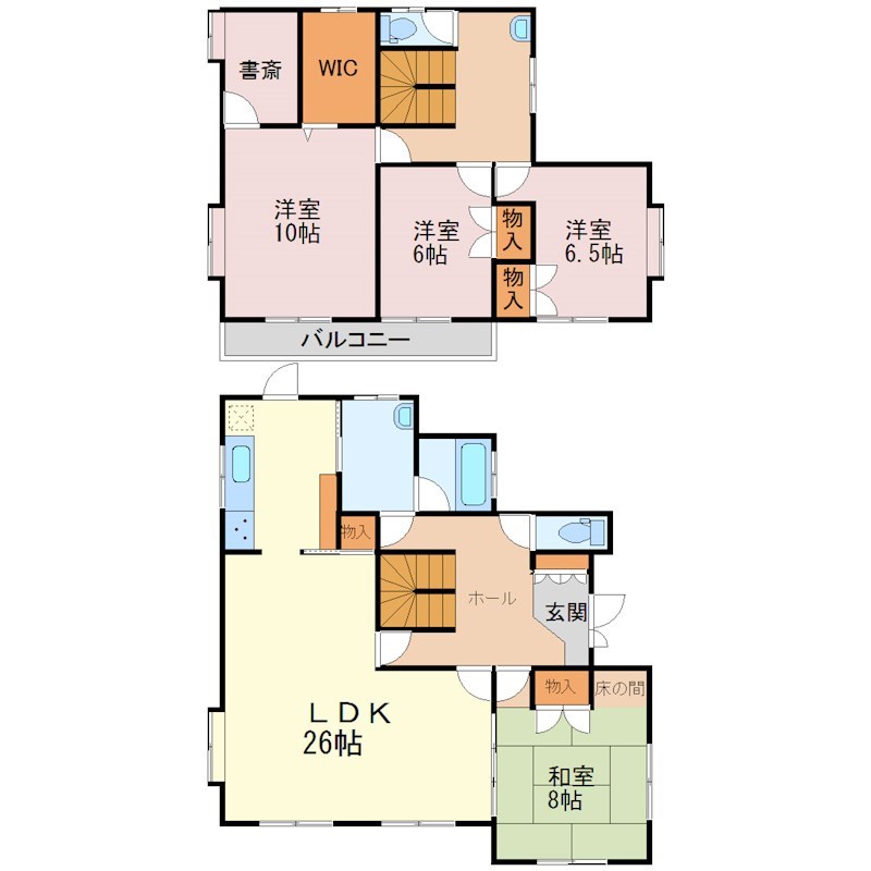 M&rsquo;s　ハウスⅡ 間取り