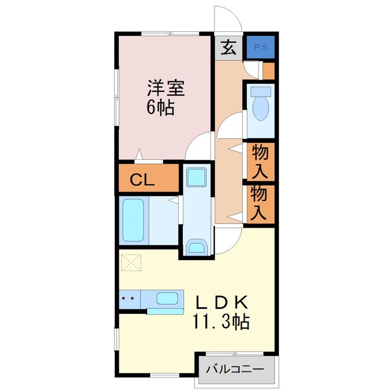 ラックスコート 間取り図