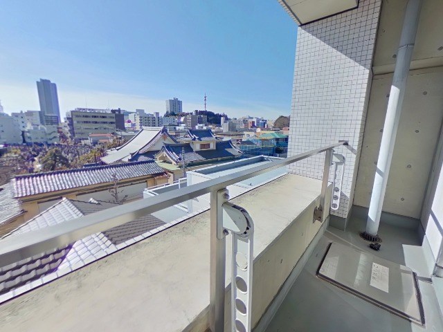 久保井マンション ベランダ