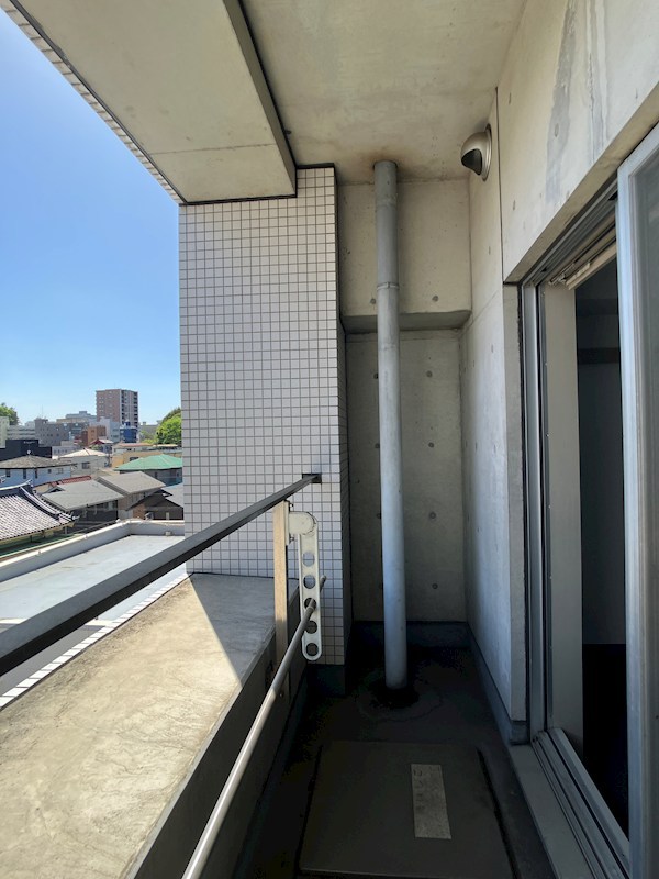 久保井マンション ベランダ