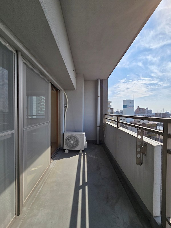 ザ・ミレニアムタワー ベランダ
