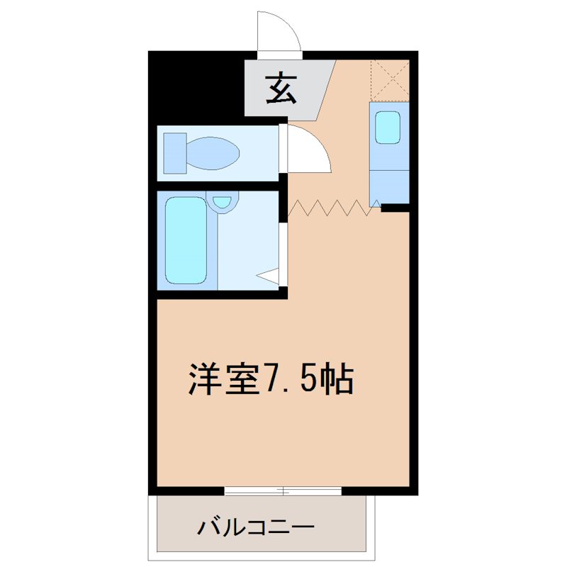 エクセレントハイツ 407号室 間取り