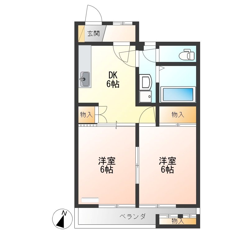 サクラアビタシオン 間取り