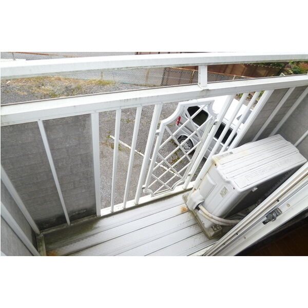 福正ハイツB ベランダ