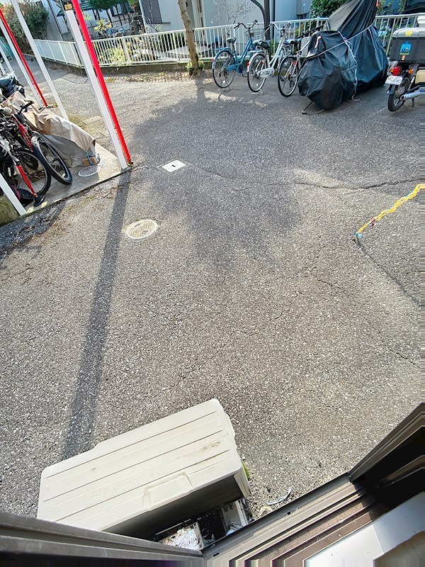 津田ハイツⅡ ベランダ