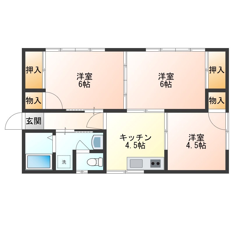 サンホーム住宅 間取り