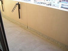 材木町ヴィラージュマンション ベランダ