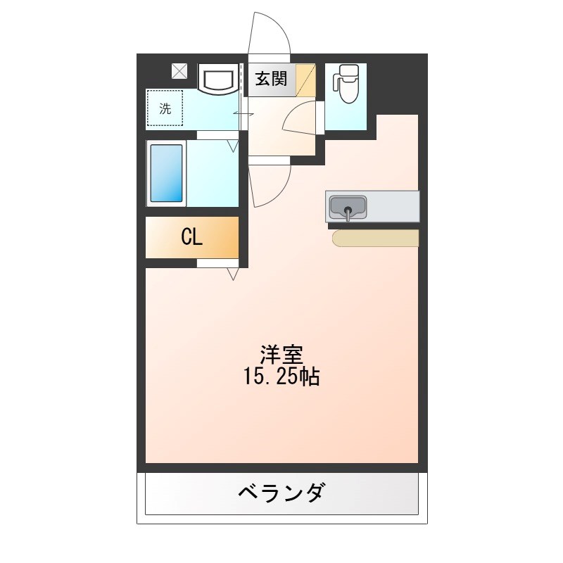 ジュエルコート 508号室 間取り