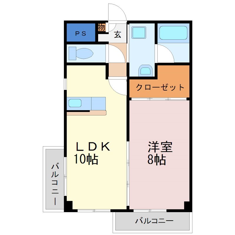 ダイヤモンドフィールド 間取り図