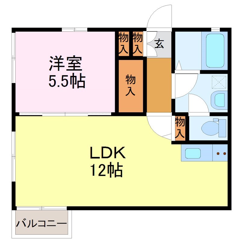 T.クレストA・Bハウス 間取り図