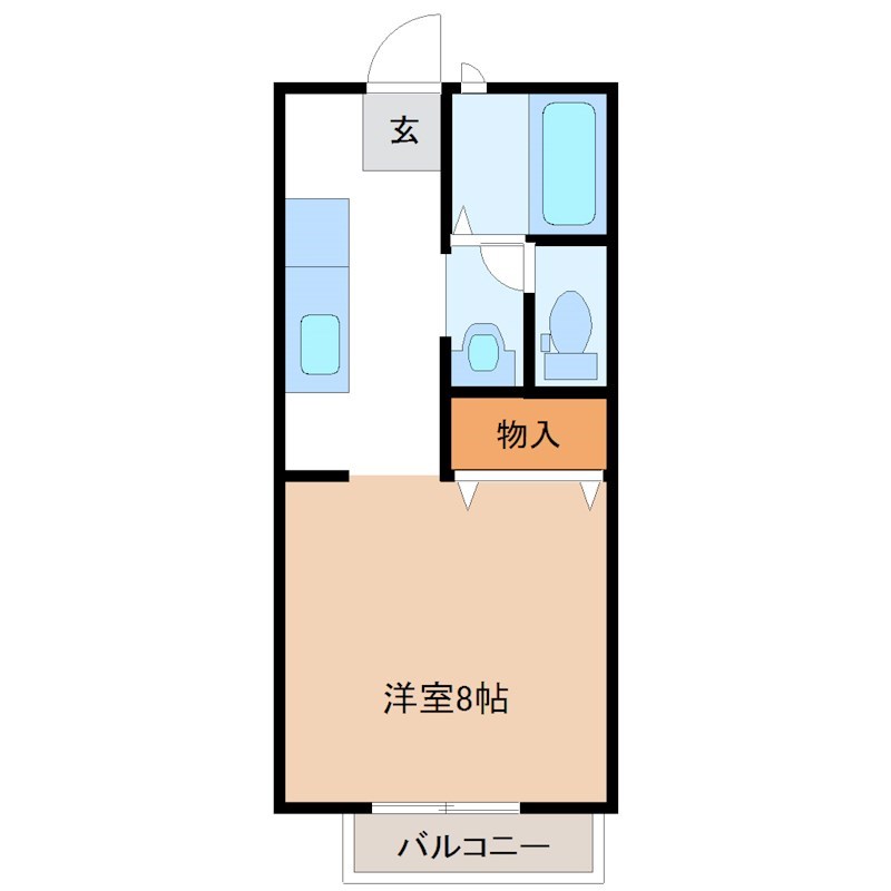 メゾン・グリシーヌ 間取り図