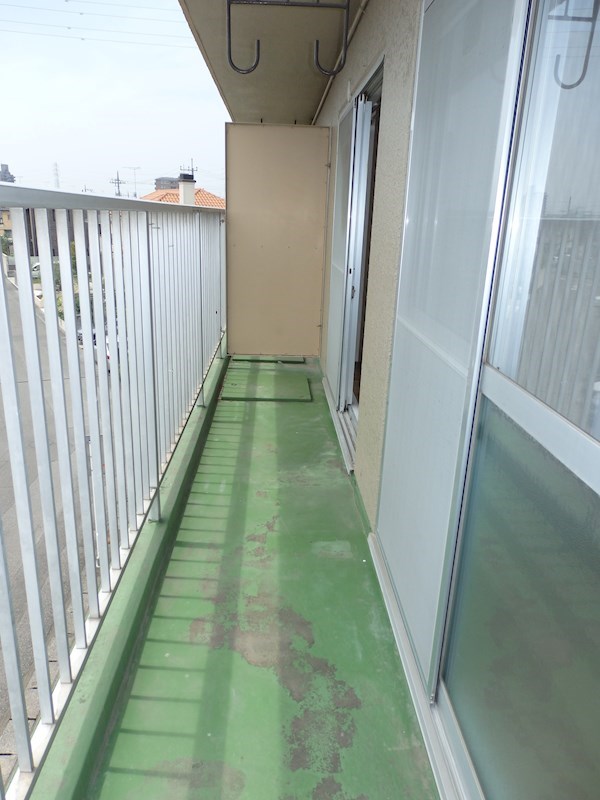 ハイツ志光  ベランダ