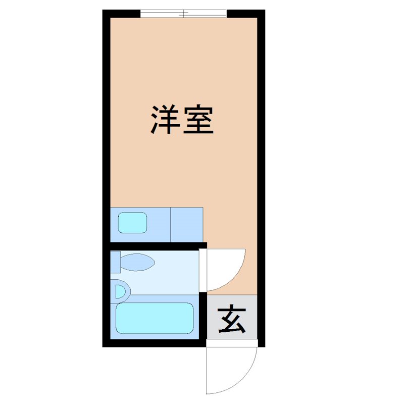 伸晃ハイツ 間取り図