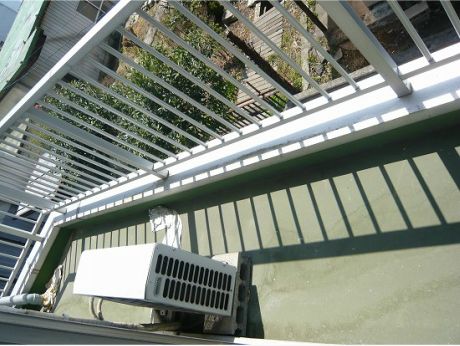 レジデンス滝の原 ベランダ