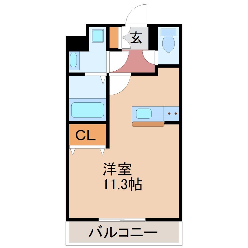 グランバロン イースト 403号室 間取り