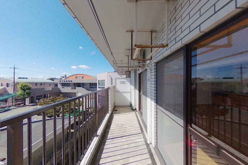 マンション桜 ベランダ