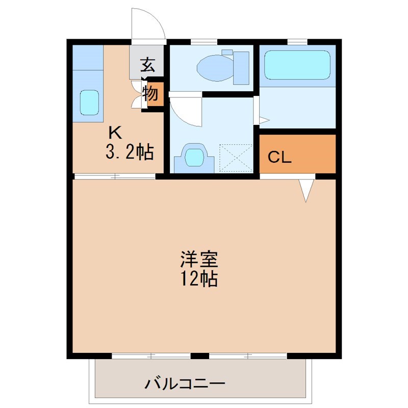 サンハイツ 間取り図