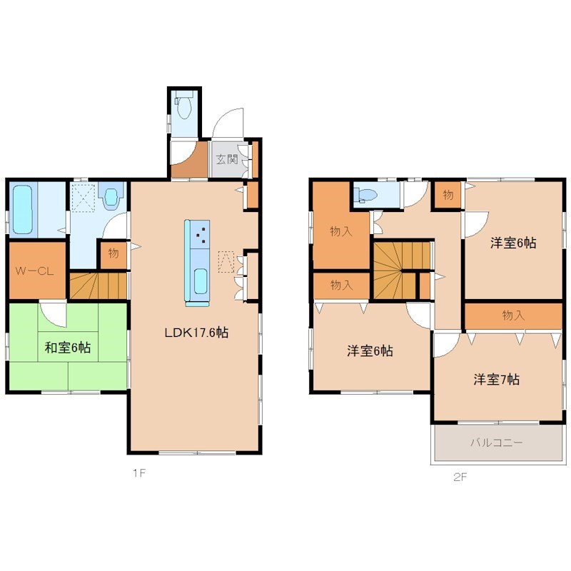 上三川戸建 間取り