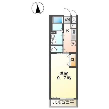 ヴィラ　ソレイユ 105号室 間取り