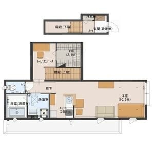 Sakura　Riant(サクラ　リア) 202号室 間取り