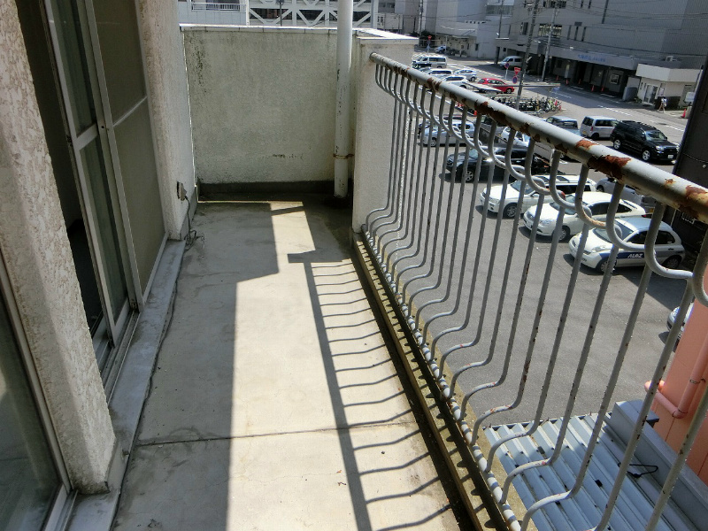 ソーラーハイツあづさ ベランダ