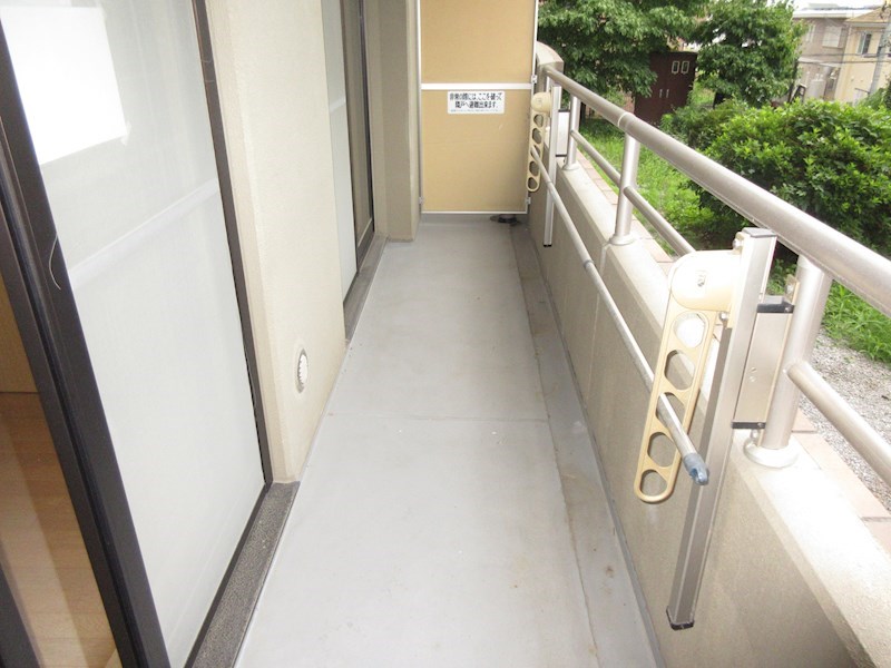 アルヴィラージュ ベランダ