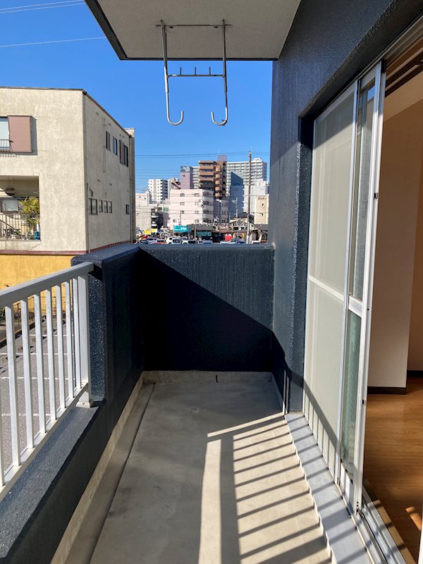 コーポプレーネ ベランダ