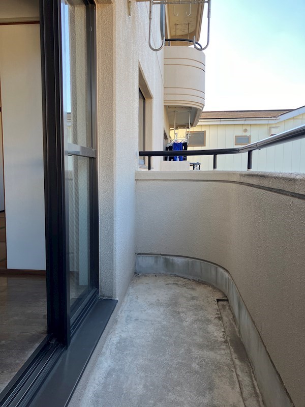清住ハイツ ベランダ