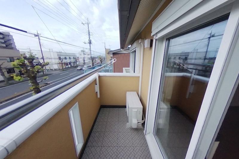 陽東7丁目須田貸家 ベランダ