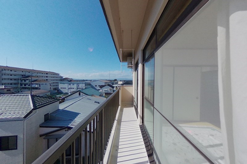 シャンポール双葉 ベランダ