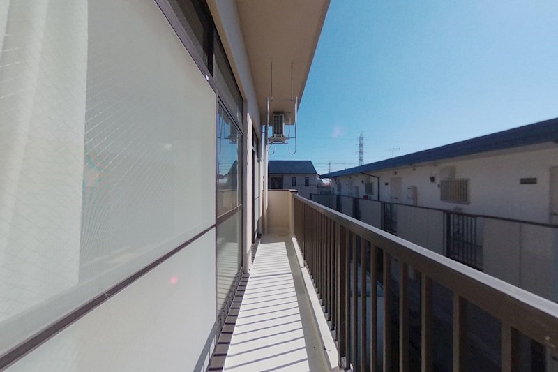 シャンポール双葉 ベランダ