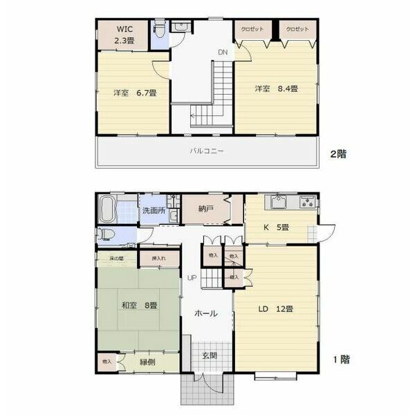 イーストピア平松本町 間取り図