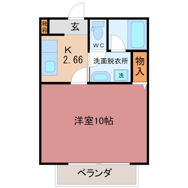 メッツとまつり 間取り図