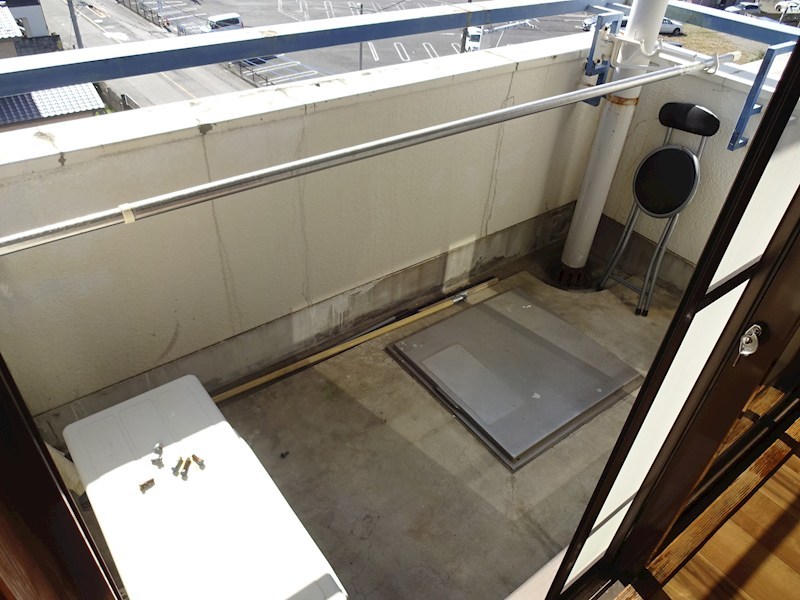 城東サンハイツ ベランダ