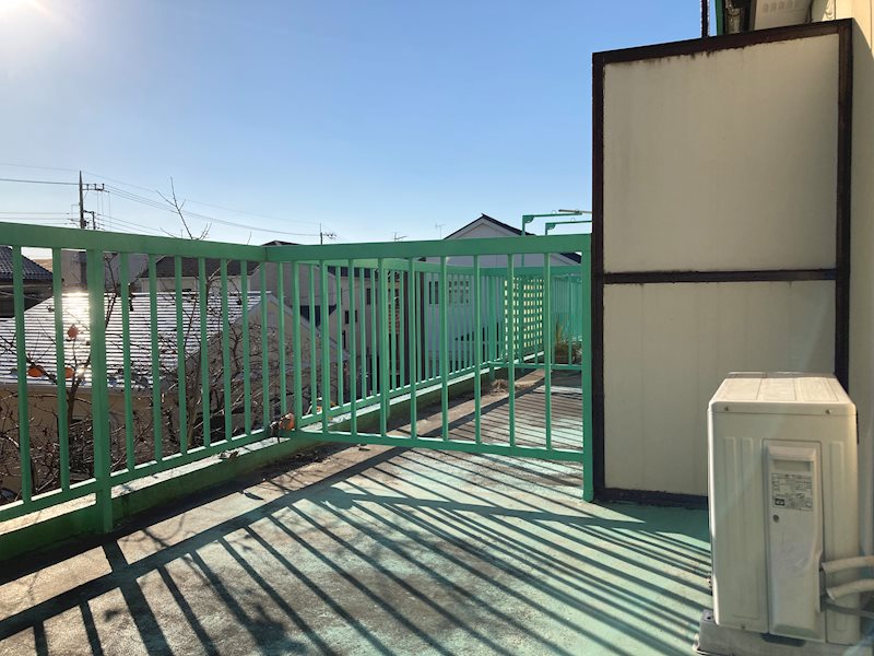 みつるハイツ ベランダ