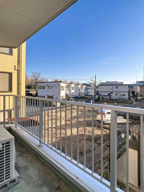 レジデンス滝の原 ベランダ