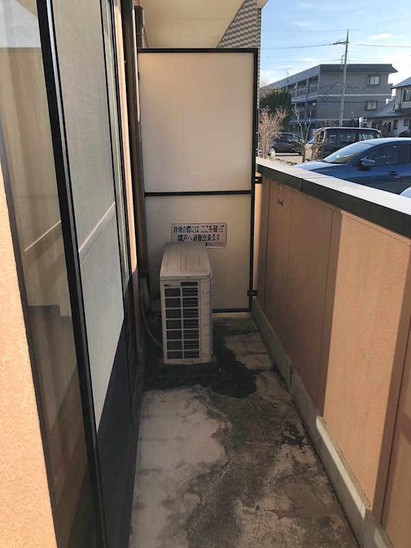 フィールド華美月 ベランダ