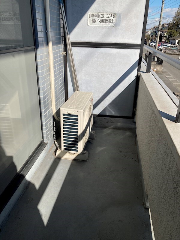 ブランルージュ元今泉 ベランダ