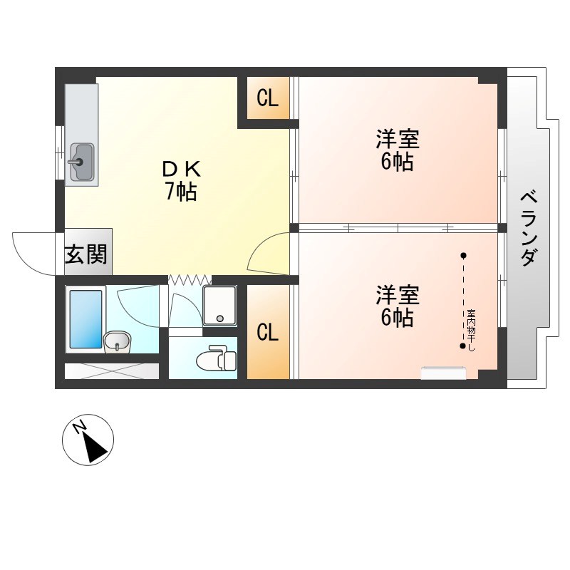 利久マンション 間取り