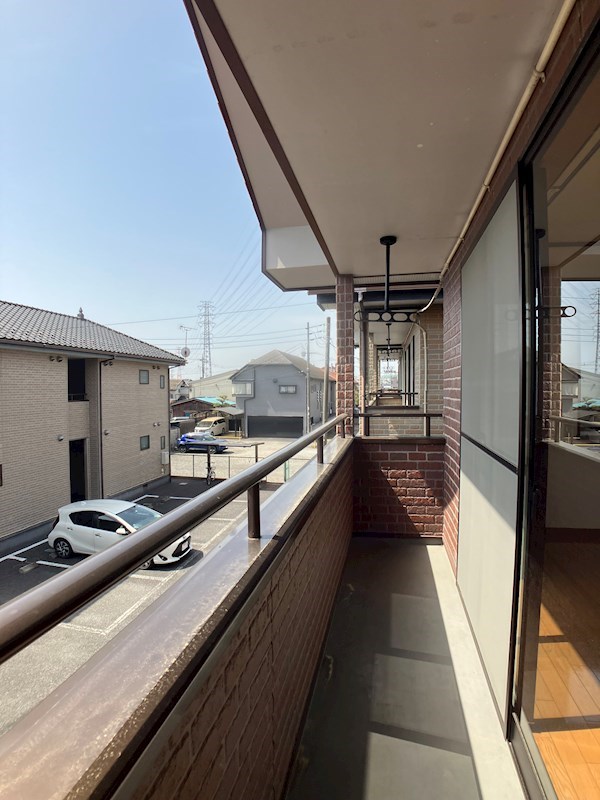 パールハイツFM　C棟 ベランダ