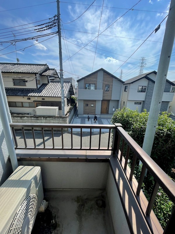 クレマチス ベランダ