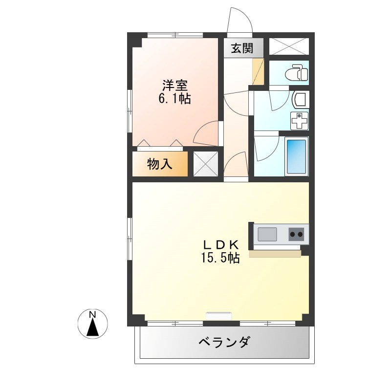 ベリエ京町 間取り