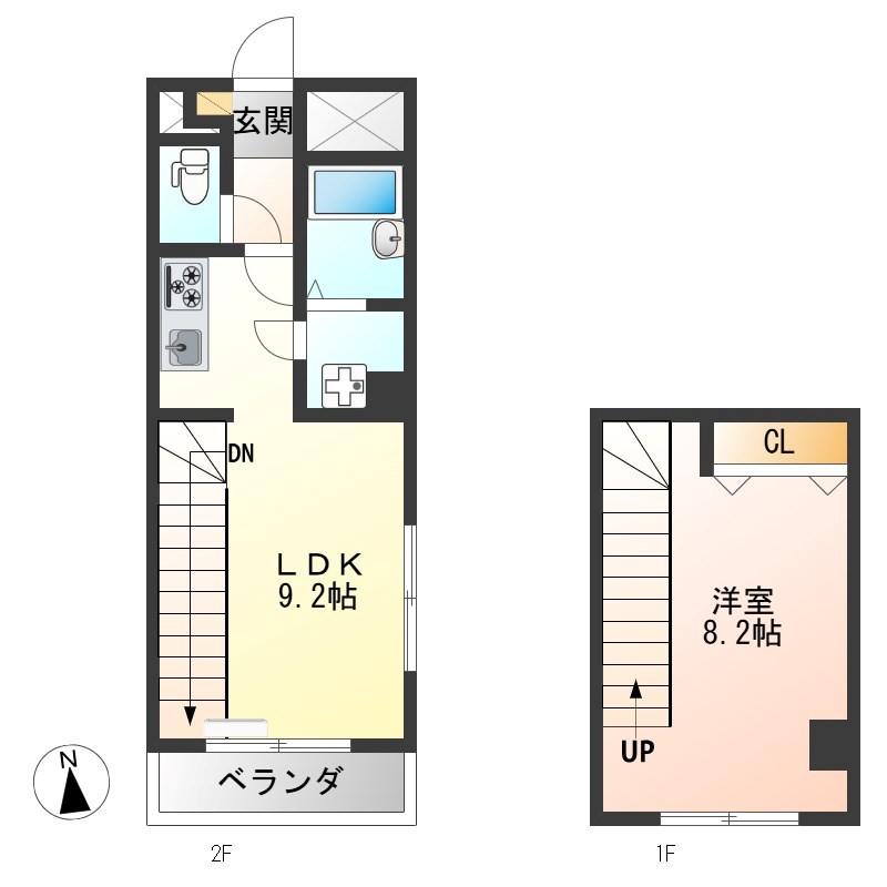 西壱番館tei 間取り
