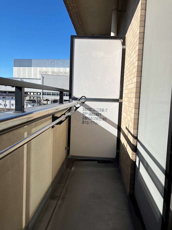 リヴェルFUJI ベランダ